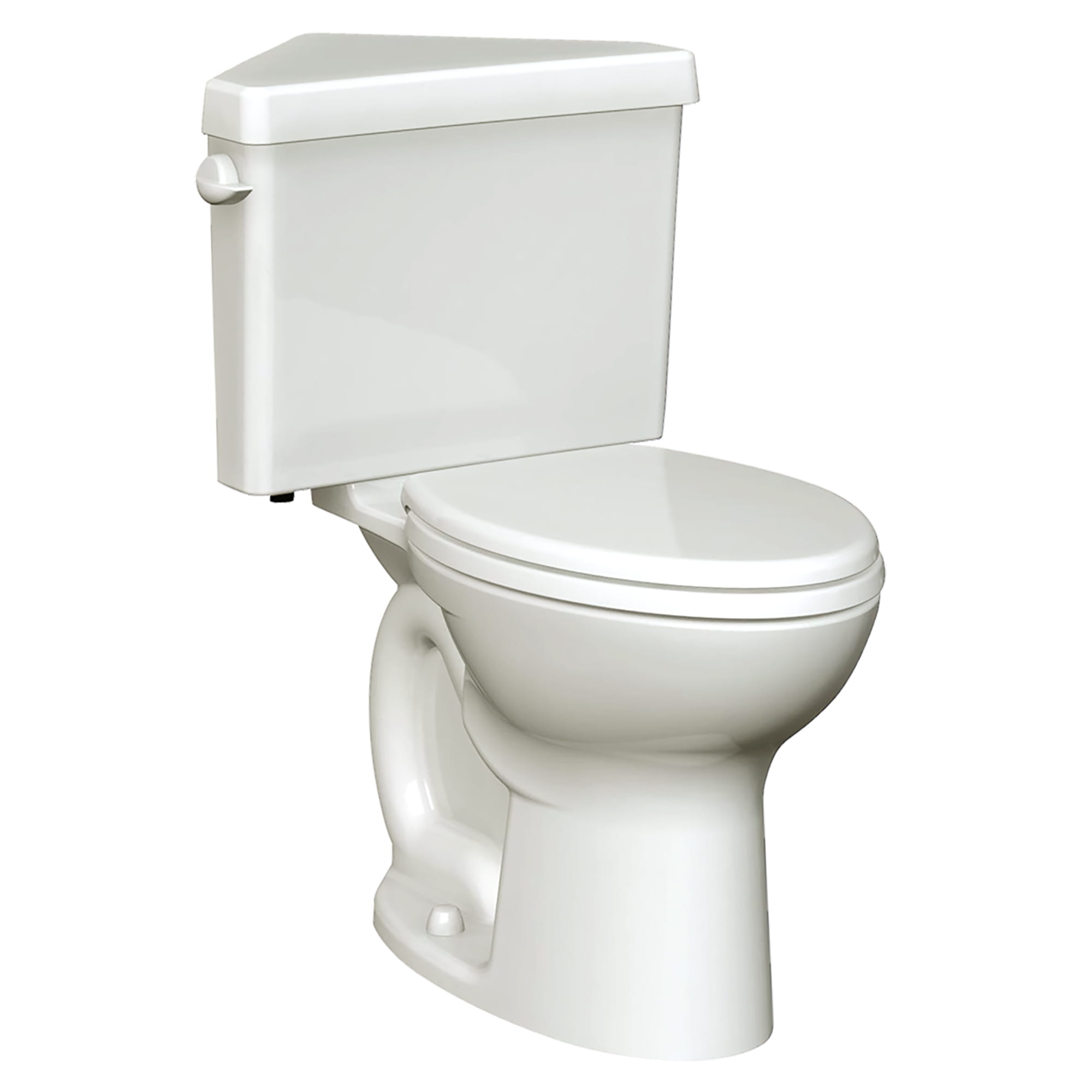 Triangle Cadet PRO Two Piece 128 gpf 48 Lpf Chair Height Elongated Toilet WHITE